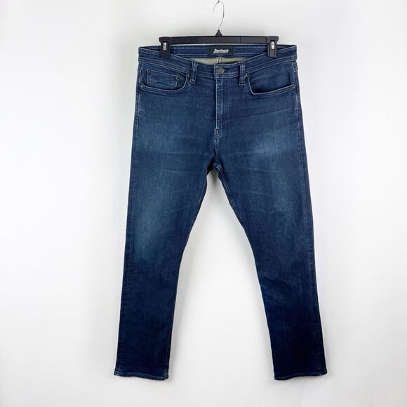 Revtown Sharp Decade Denim Dark Wash Slim Stretch Men's Jeans 36 x 32 - Picture 1 of 16